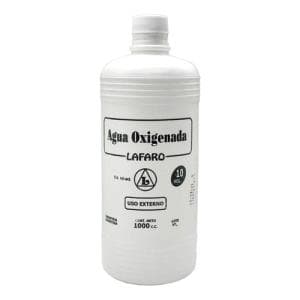 Agua oxigenada volumen 10 x 1 litro