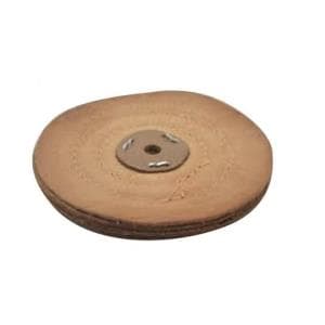 Rueda de gamuza grande con costura para pulidora