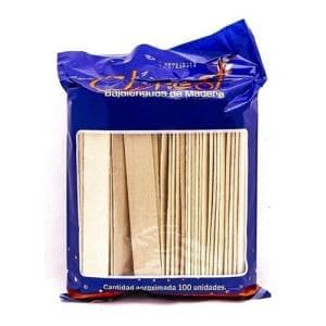 Bajalenguas bolsa x 100 unidades