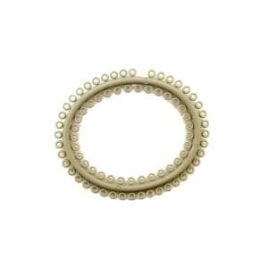 Gomas para separar molares rueda gris