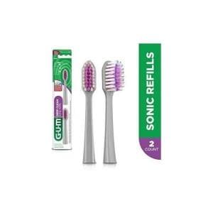 Gum cepillo 4110 RZ Sonic Suave cerdas ultrafinas repuesto x 2