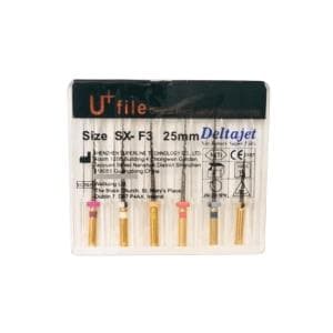 Limas Deltajet U+ File gold SX-F3 x6 en 25 mm (rotatorias)
