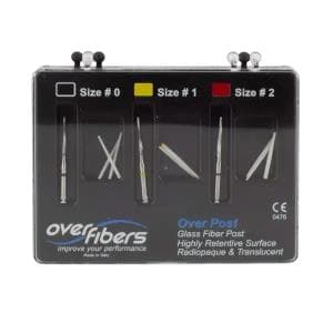 Postes Overfibers starter kit 9 postes + 3 fresas