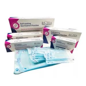 Pouch bolsas para esterilizar Ristea 9cm x 23cm (triada) x unidad