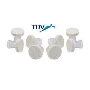 TDV Polimax discos de fieltro impregnado x 8 unidades AVIO
