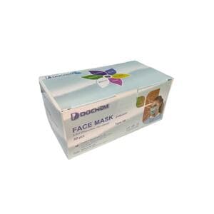 Barbijos tricapa Dochem celestes x 50 unidades